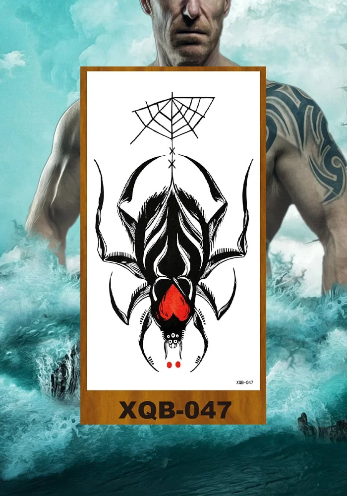 Waterproof Temporary Flash Tatoo Hand back Arm art Tattoos for boy Women Men Tattoo Sticker eagle Crow Gothic eye Fake Tatto