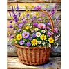 Diamond Painting -DIY Round Drill Daisy Bouquet