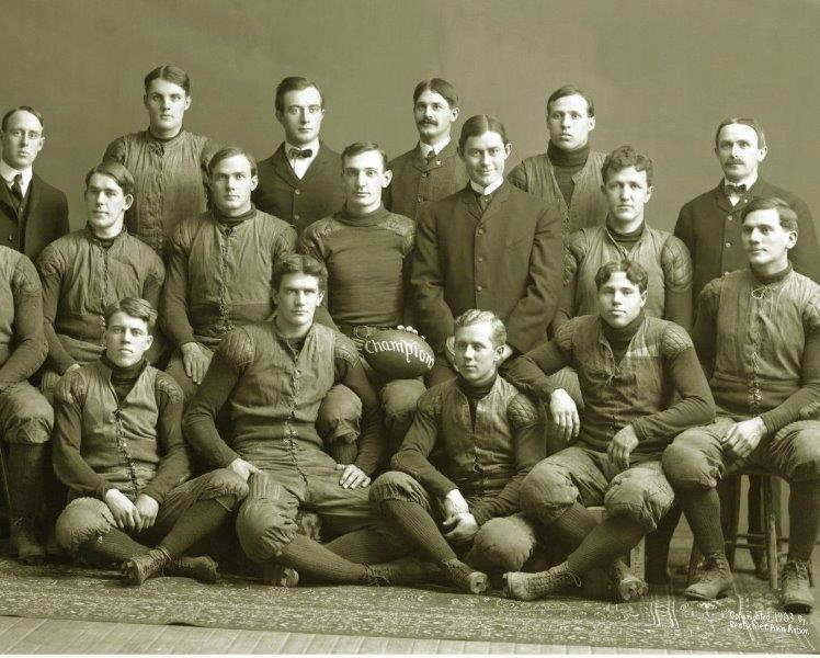 MICHIGAN WOLVERINES 1902 National Champions Team Glossy 8 x 10 Photo Poster painting Poster