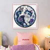 Cat And Butterfly-11CT Stamped Cross Stitch 40*40cm/15.75*15.75in tapestrymarket