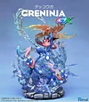 Greninja With Led - Pokemon Resin Statues - PCHouse Studios [In Stock]