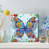 (25x25cm)DIY Pre-Framed 3D Flapping Butterfly Diamond Painting Art Craft Kit Living Room Decor