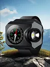 LED Wristwatch Flashlight Rechargeable Torch Light Watch for Outdoor Running