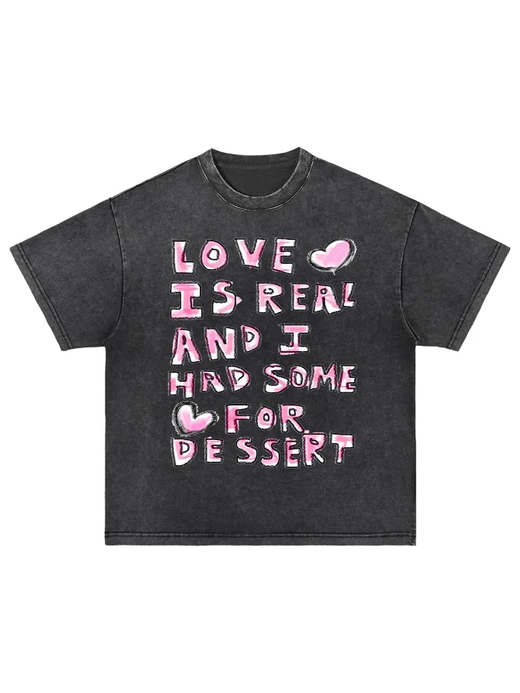 Utbros Love Is Real And I Had Some For Dessert T-shirt