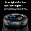 Compact Panoramic Action Camera Anti-Shake WiFi Mini Sports Camera 2.0in Flip Screen with Magnetic Neck Strap for First-person View Shooting