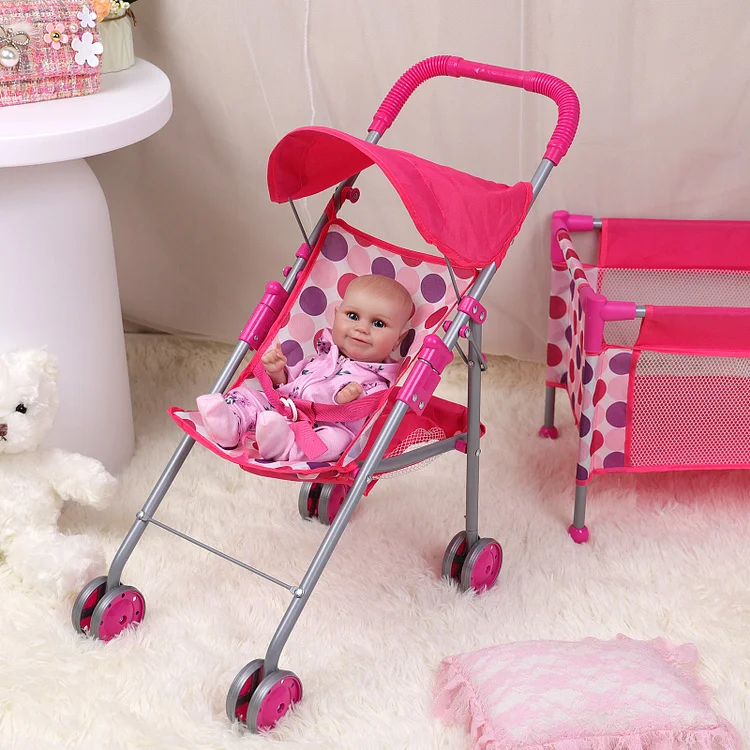 Babeside 12" - 20" Reborn Baby Dolls Stroller - Play with Your Baby Dolls