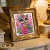 Lila Eule speziell geformte 5D DIY Teilbohrer Diamantkunstset f&uuml;r Erwachsene Anf&auml;nger Wohnkultur Diamanten Gem&auml;lde Edelsteinkunst 30x30cm