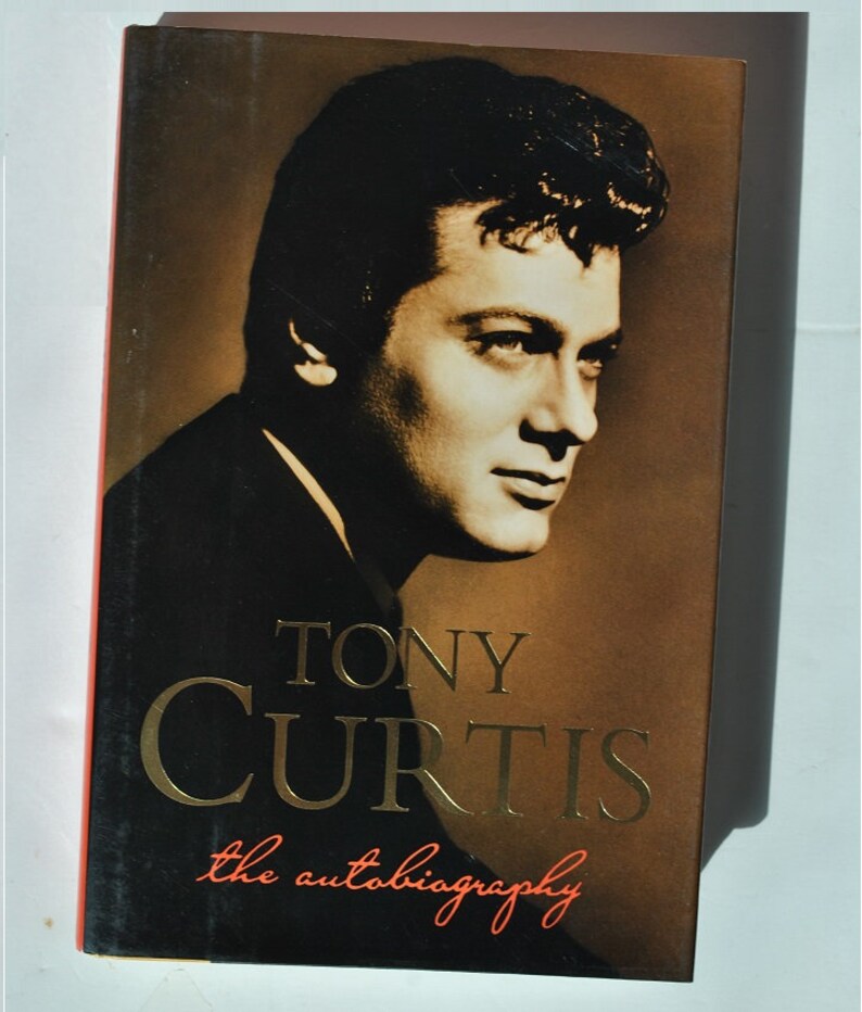 TONY CURTIS Signed Autobiography Book wCOA