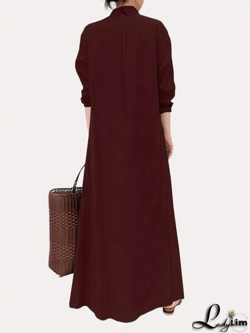 Elegant and Casual winter Dress