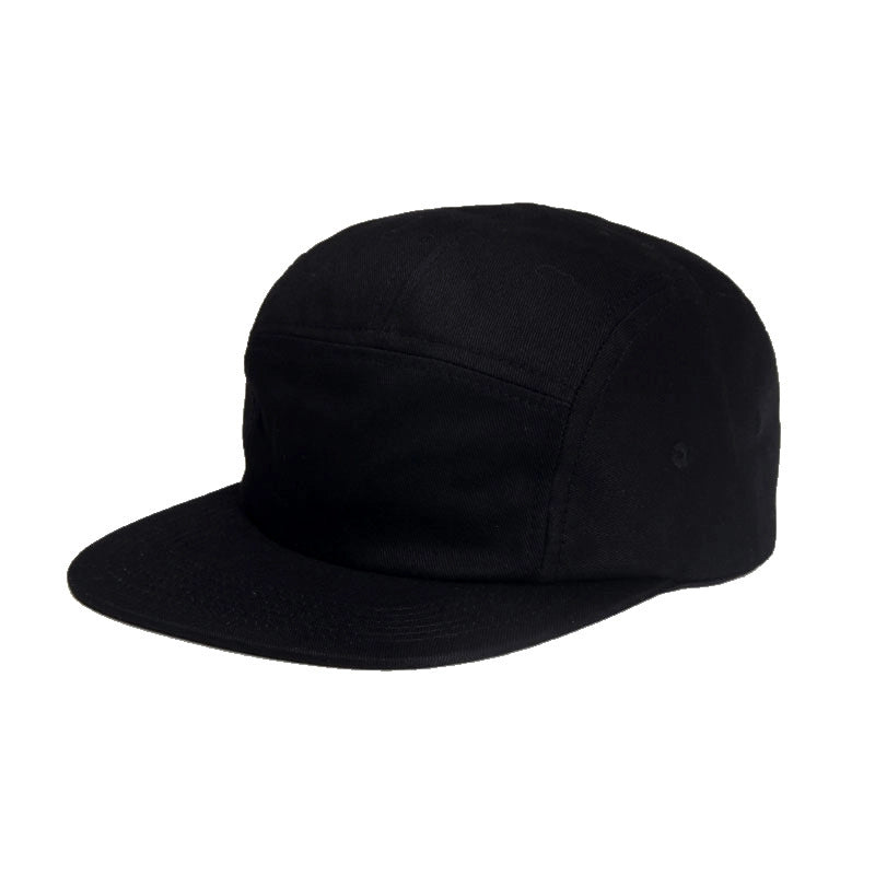Pure Cotton Flying Cap Five Cap Camping Cap Flat Eaves Baseball Cap Skateboard Cap Street Tide Cap Men’s And Women’s Hat Can Be Fixed