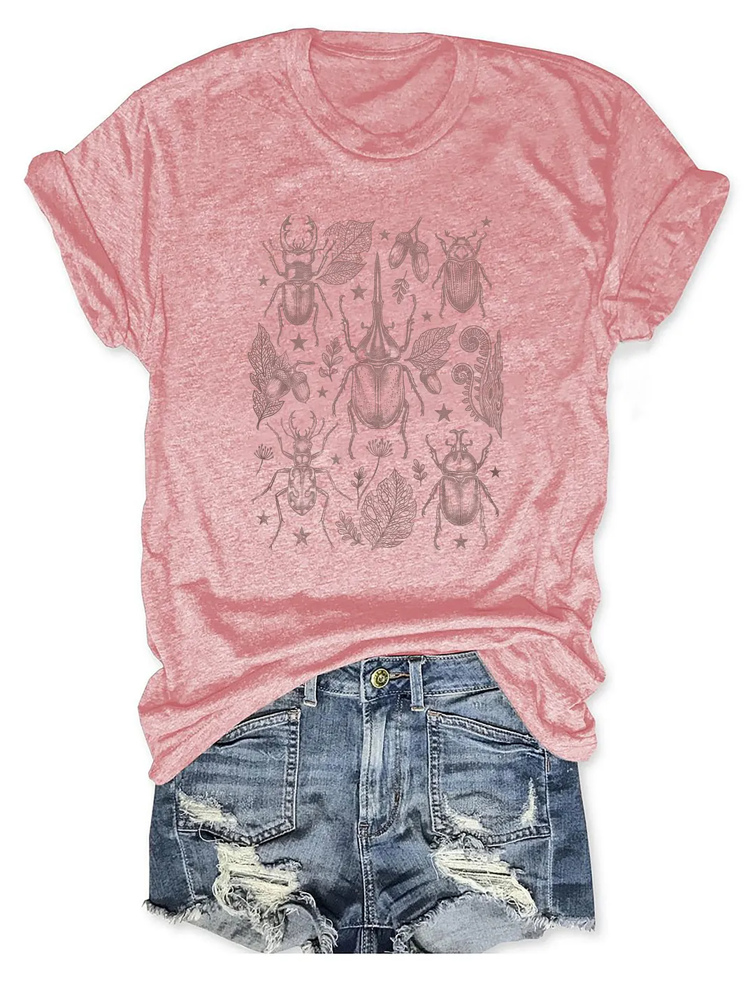 Beetle Insect Nature Bug Lover T-shirt