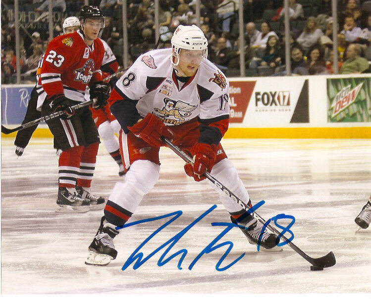 Detroit Red Wings Jokaim Andersson Signed Autographed 8x10 Photo Poster painting COA