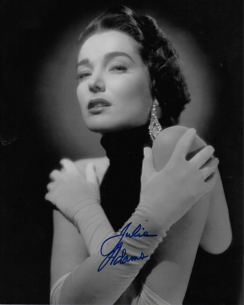 Julie Adams (1926-2019) Original Autographed 8X10 Photo Poster painting #8 signed @HShow