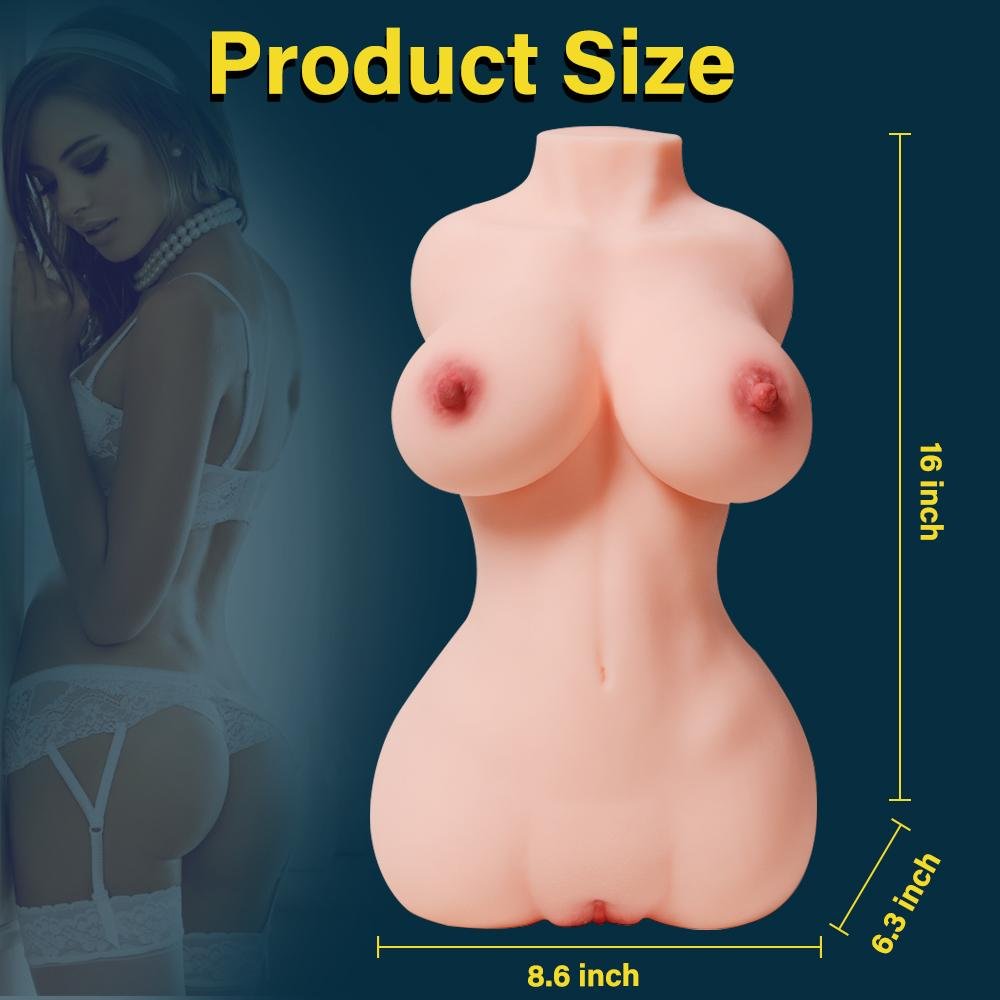 6KG Torso Sex Doll Sohimi Half Body Sex Doll.