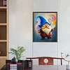 Diamond Painting -DIY Round Drill Colour Ink Gnome（40x50cm）