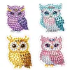 4pc Diamond Painting Owl Car Air Vent Clip Air Freshener for Adult