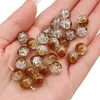 Ice Cracking Glass Beads DIY Jewelry Accessories