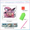Diamond Painting - Partial Special Shaped Drill - Halloween Pumpkin(Canvas|30*30cm)