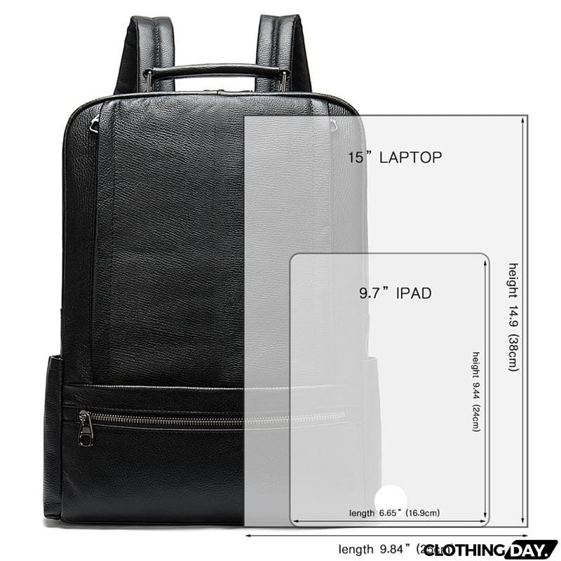 Large Capacity Black School Travelling Casual Laptop Backpacks