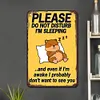 Sleeping - Vintage Metal Signs(8*12Inch)