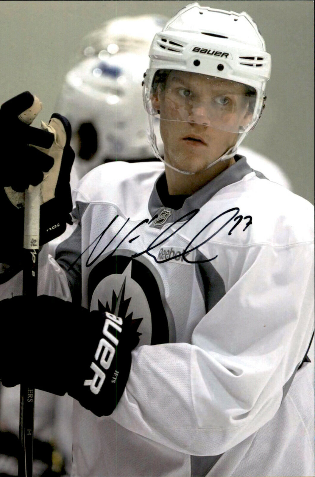 Nikolaj Ehlers SIGNED autographed 4x6 Photo Poster painting WINNIPEG JETS #7