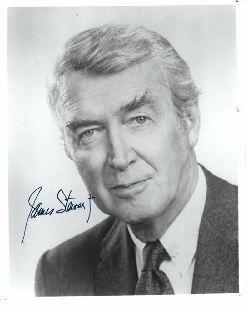 James jimmy stewart signed autographed Photo Poster painting