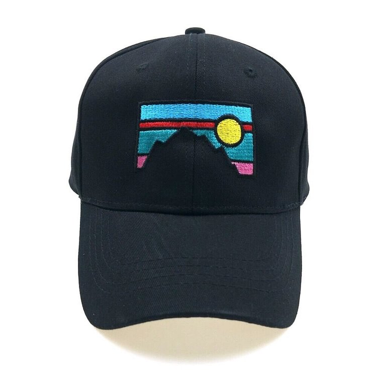 Sunset Embroidery Hat