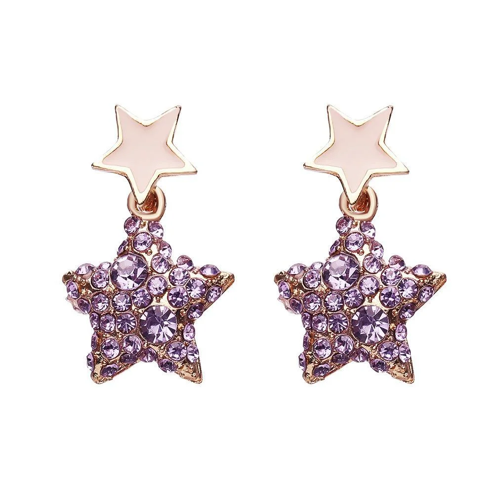 Star earrings