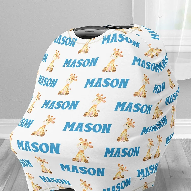Personalized Baby Car Seat Canopy| Canopyl19