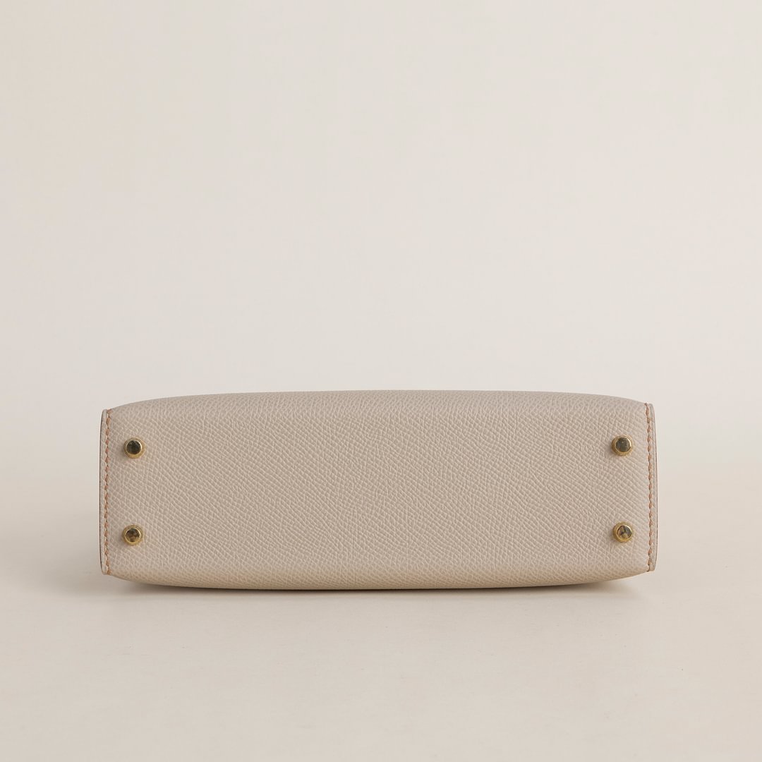 Mini Kelly II Epsom S2 Trench/37Gold GHW