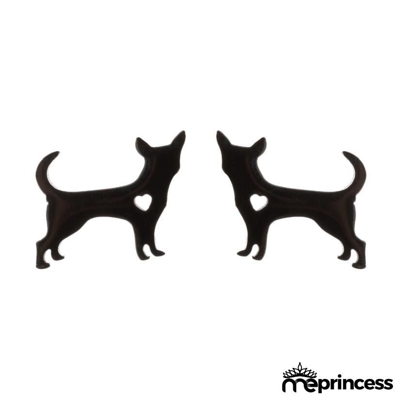 Women Fashion Hollow Eagle Owl Snake Dolphin Bee Giraffe Elephant Dog Cat Rabbit Fish Bird Penguim Stainless Steel Stud Earrings