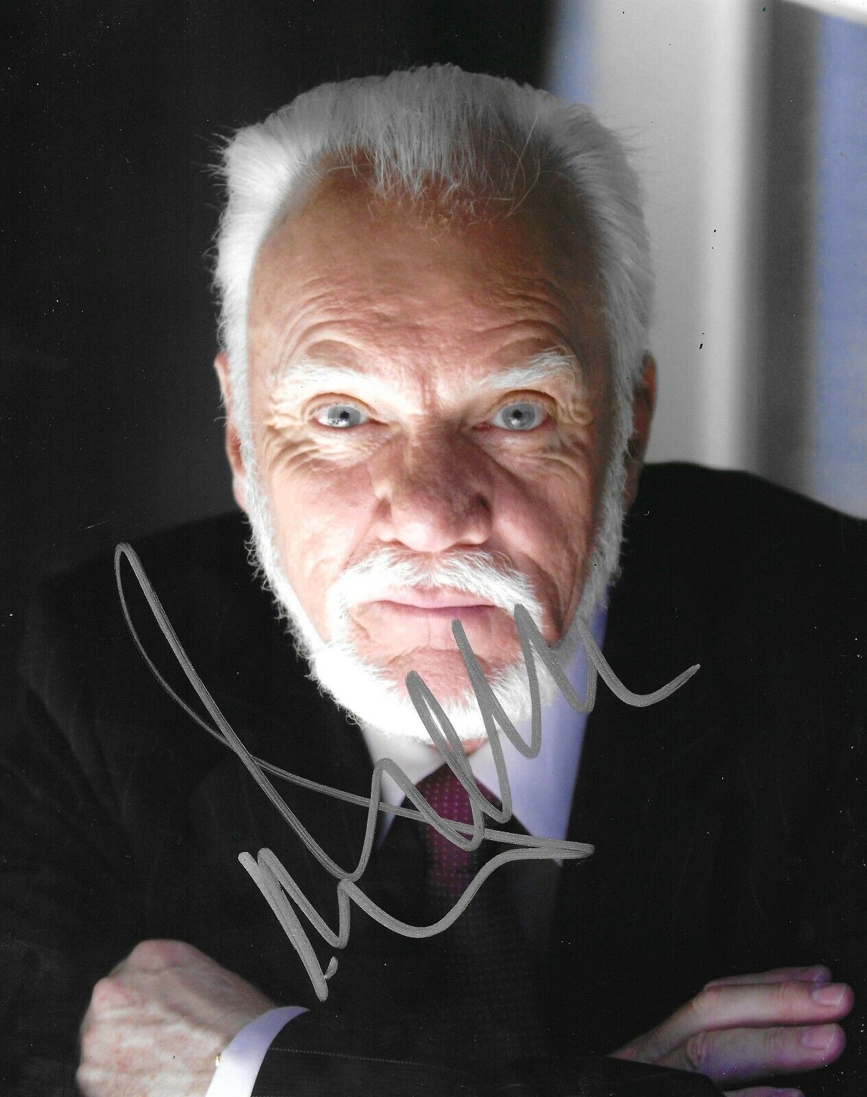 Malcolm McDowell Signed Heroes 10x8 Photo Poster painting AFTAL