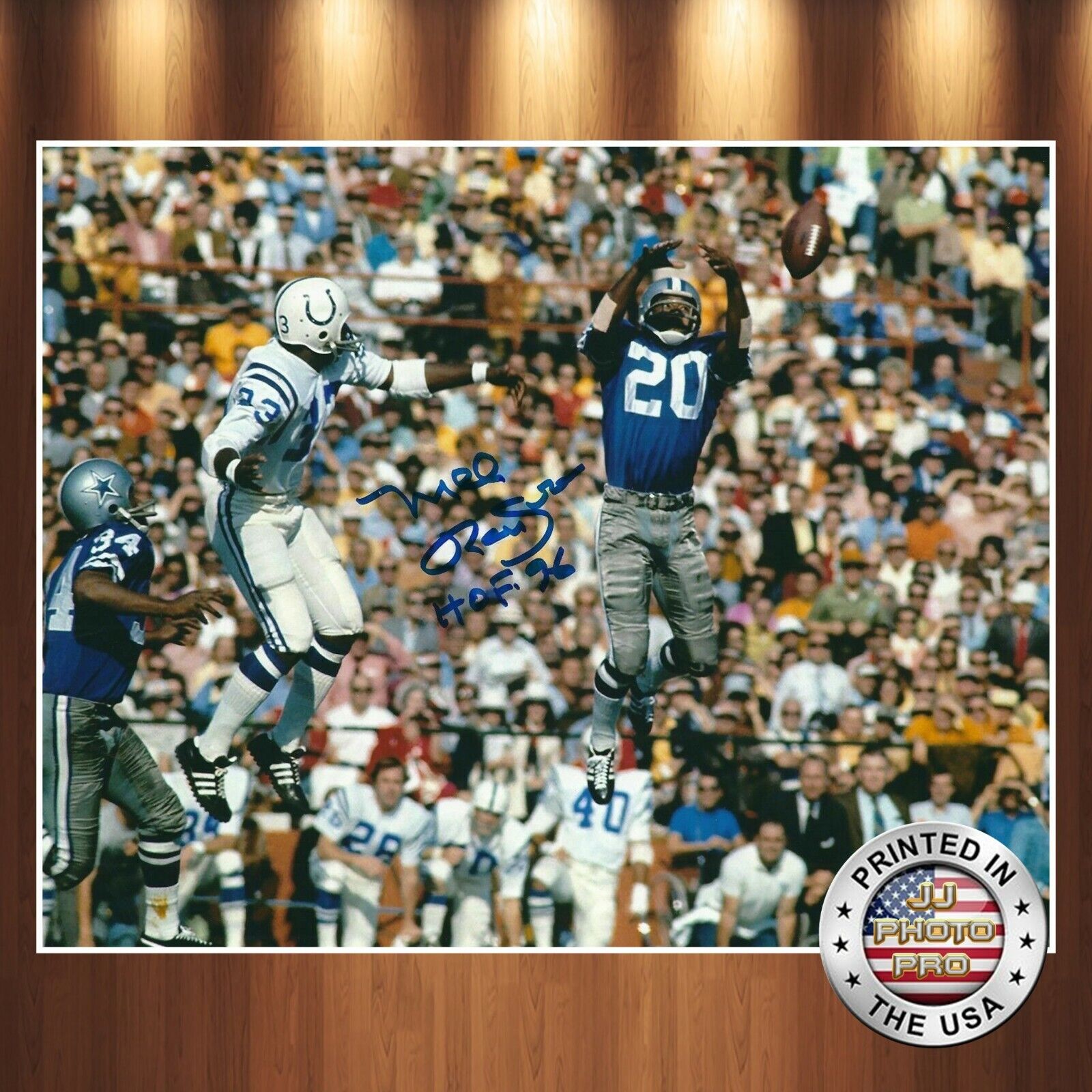 Mel Renfro Autographed Signed 8x10 Photo Poster painting (HOF Cowboys) REPRINT