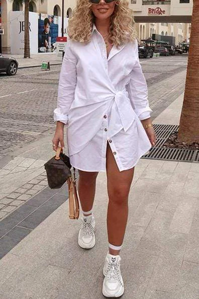 Fashion Casual Long Sleeve  Shirt  Top