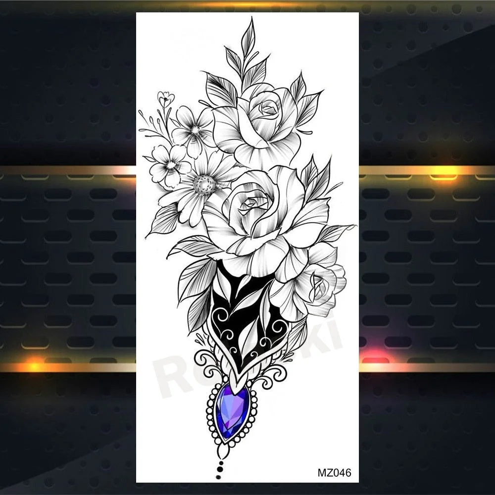 3D Astronaut Watercolour Temporary Tattoos For Kids Women Men Universe Space Men Fake Tattoo Cosmonaut Planet Dolphin Tatoo Leg