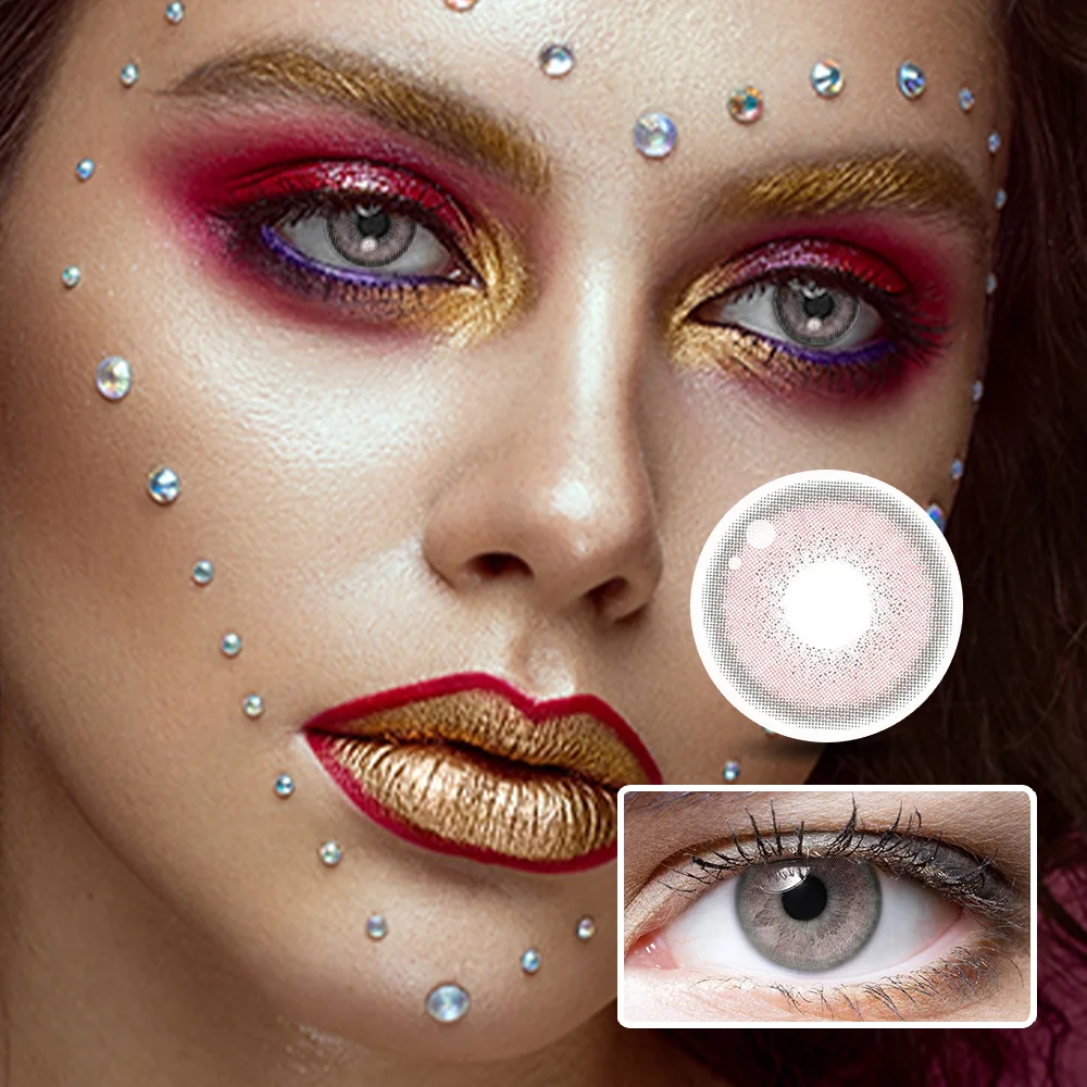 Comet powder Colored Contact Lenses