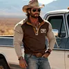 Men's Western-style Cowboy Pullover by Inlyline
