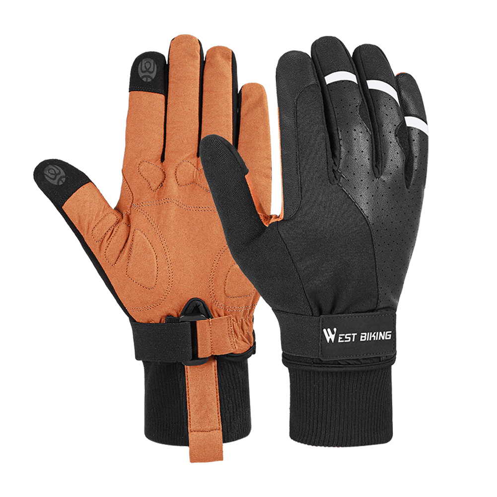 

WEST BIKING Cycling Gloves Touch Screen Bike Bicycle Outdoor Warm Gloves, Xxl, 501 Original