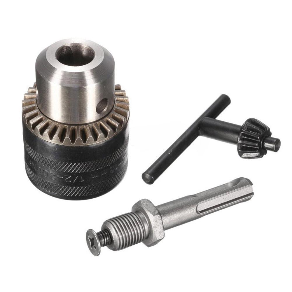 

Rotary Hammer Drill Chuck Tool+ Key +SDS Plus Shank Electric Motor Shaft, 501 Original