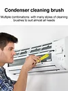 Plastic Air Conditioner Fin Cleaning Brush Car A/C Evaporator Condenser Comb Kit