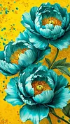 Luxury AB Velvet Diamond Painting Kit - Flower