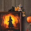 Diamond Painting Halloween Cute Ghost Door Corner Sign for Party Favors
