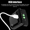 LED Sensor Headlight USB Rechargeable Cap 100LM Clip Night Fishing Headlamp