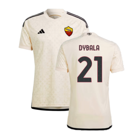 AS Roma Paulo Dybala 21 Away Shirt Kit 2023-2024