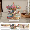 Carrousel acrylique - Ornement d&rsquo;artisanat 5d bricolage