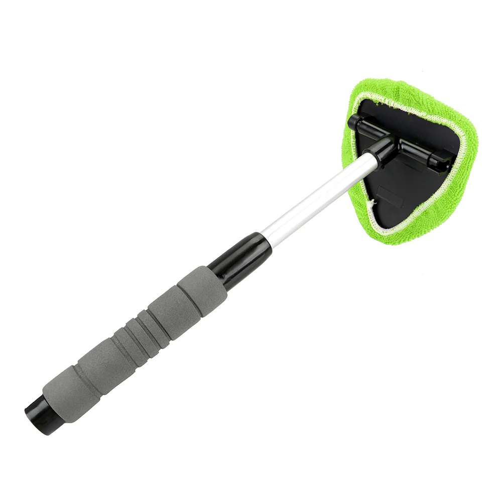 Car Windshield Cleaning Brush Microfiber Telescopic Car Window Cleaner