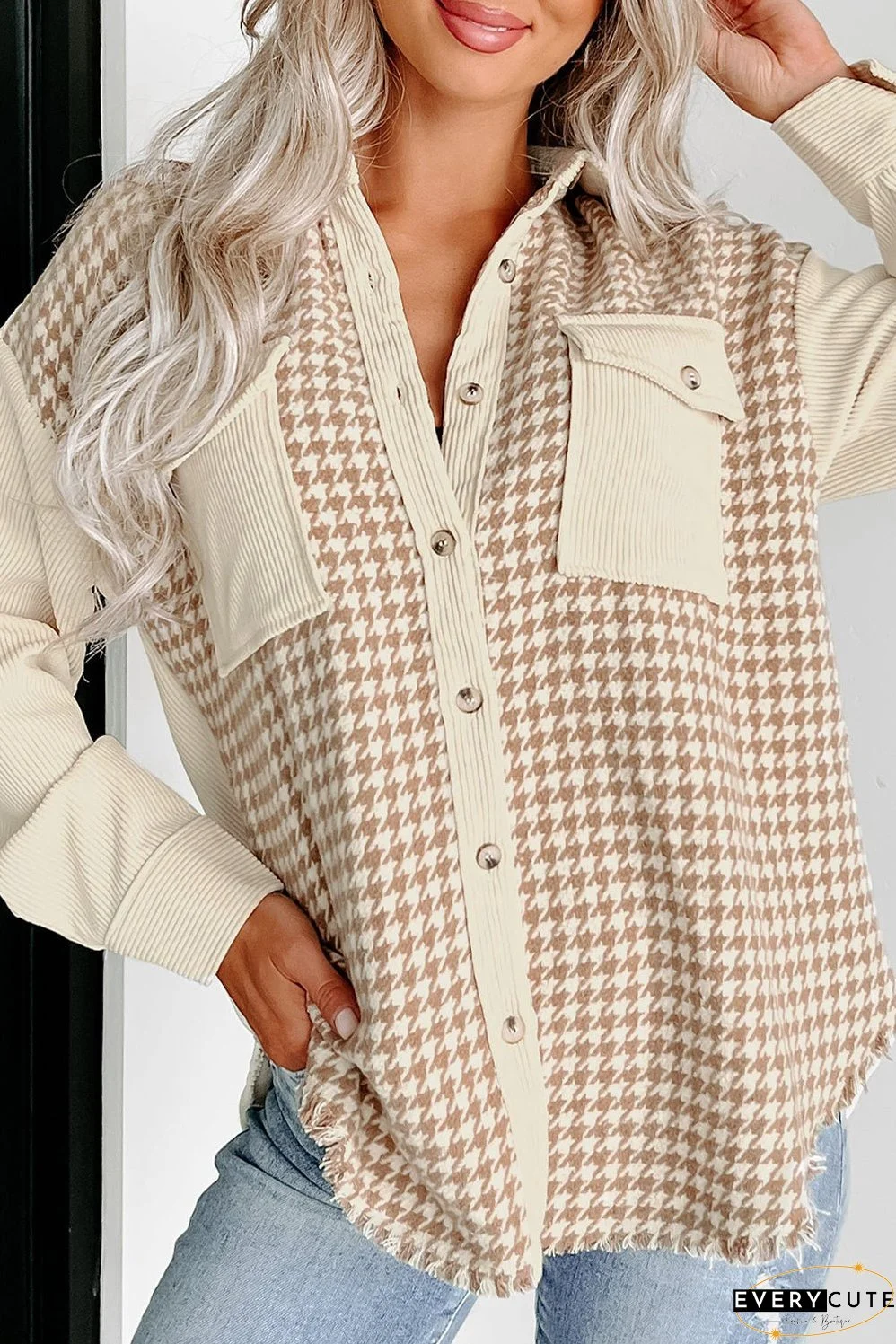 Mixed Texture Shacket