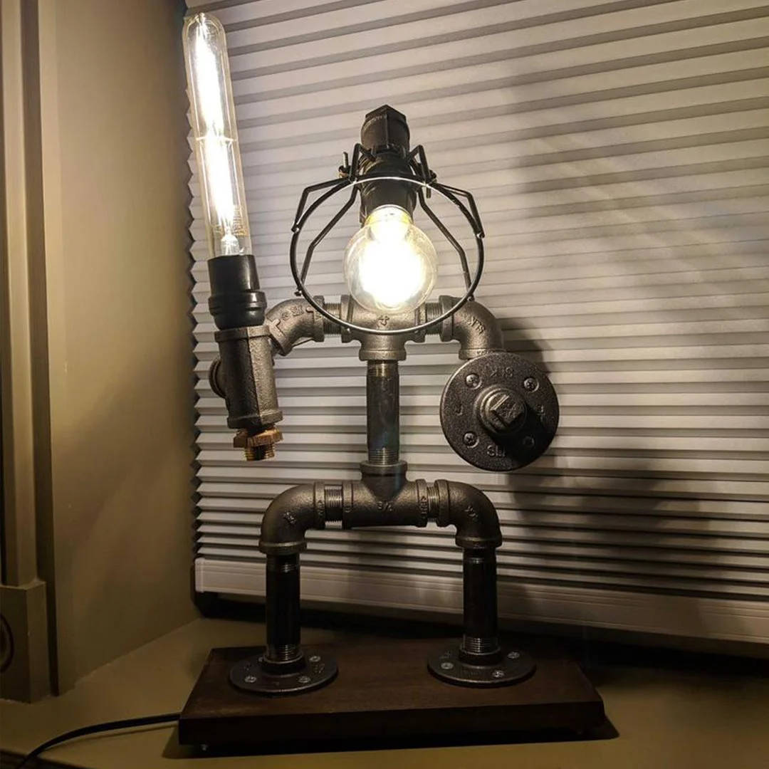Gladiator Pipe Lamp