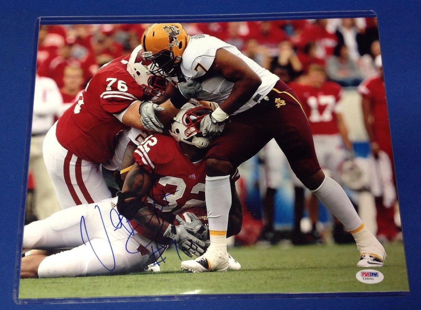 Vontaze Burfict Az. St. Sun Devils Signed 11x14 Photo Poster painting PSA/DNA # Y35001