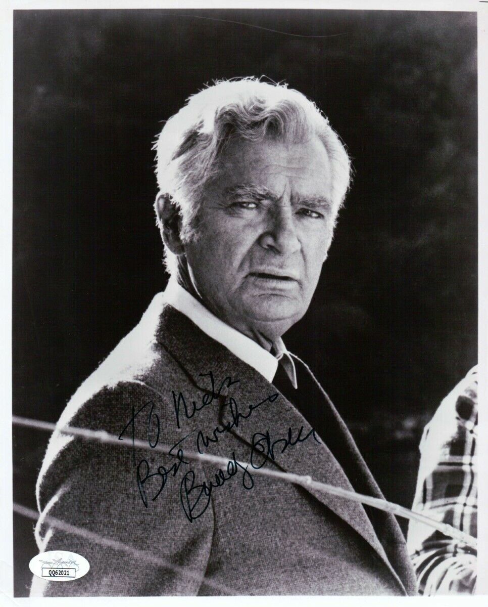 Buddy Ebsen Signed Autographed 8X10 Photo Poster painting The Beverly Hillbillies JSA QQ62021